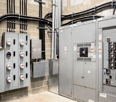 Maintenance and facilities rooms