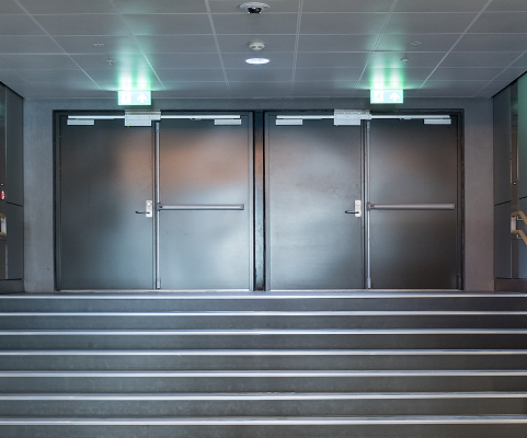 Steel door installations